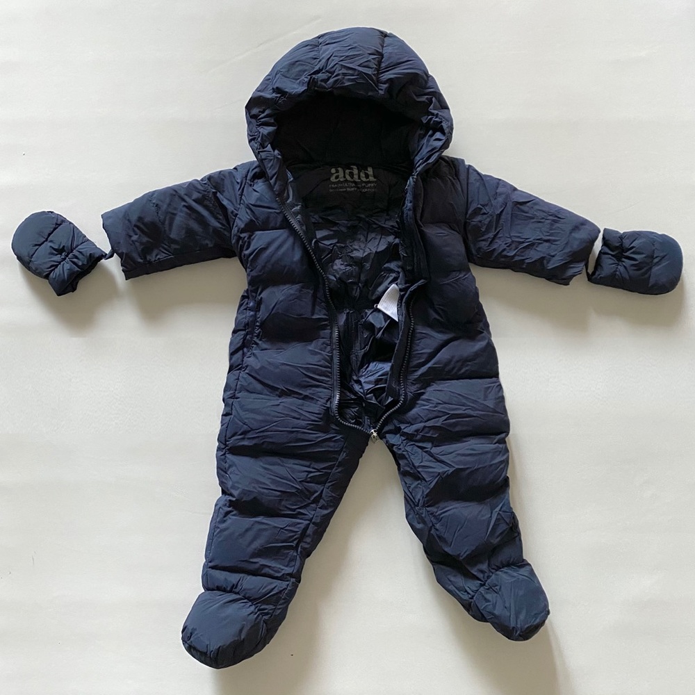 Add Down Baby Puffer Snowsuit
